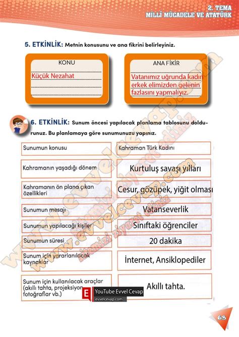 Türkçe 4 sınıf sayfa 60